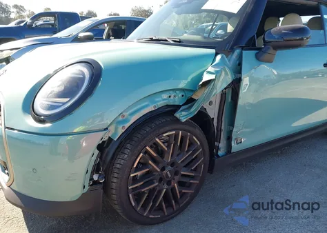 2025 Mini Convertible Cooper S z USA, uszkodzony, nr VIN WMW23GX00S2X61386